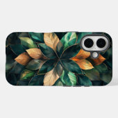 ゴールデン調和リーフフォンケース Case-Mate iPhoneケース (裏面 (横))