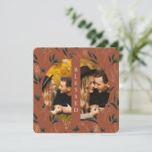 ゴールデン賛美グリー2枚フォトテラコッタ シーズンカード (スタンド正面)