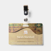 ゴールデン転がズヒルズネームタグ バッジ (クリップ付き表面)