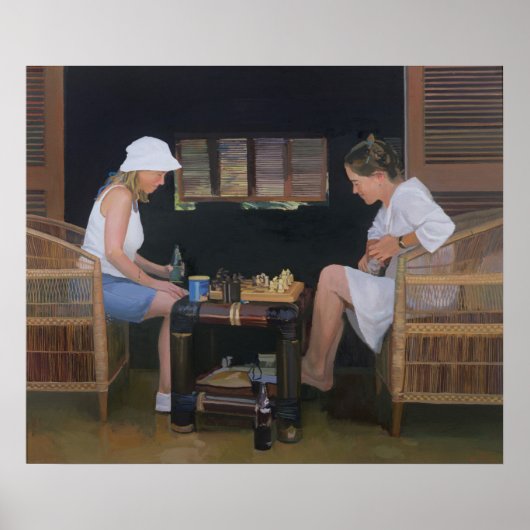 ゴールデン遊アイでのチェス ポスター (正面)