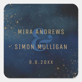 ゴールデン銀河系 スクエアシール