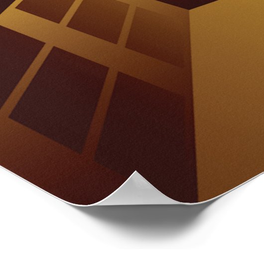 ゴールデン銀行回廊ド白熱［赤熱］光を放つルファイナンス ポスター (角)