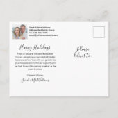 ゴールデン鍵実在エステートクリスマスカード シーズンポストカード (裏面)