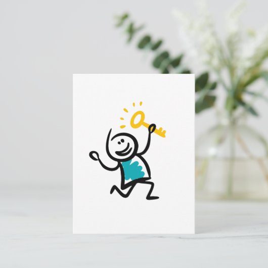 ゴールデン鍵 シーズンポストカード (スタンド正面)