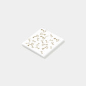 ゴールデン鍵、ヴィンテージ鍵ポストイットノート ポストイット (アングル)