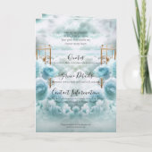 ゴールデン門天国記念葬式プログラム プログラム (裏面)