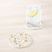 ゴールデン開花エレガントフローラ コースター (側面)