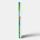 ゴールデン開花オングリーンリーフ Case-Mate iPhoneケース (裏面 / 左)