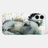 ゴールデン開花コアラ Case-Mate iPhoneケース (裏面 (横))