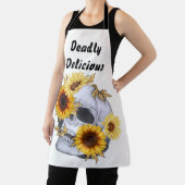 ゴールデン開花スカル エプロン (インサイチュ)