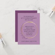 ゴールデン開花バースデーパーティー