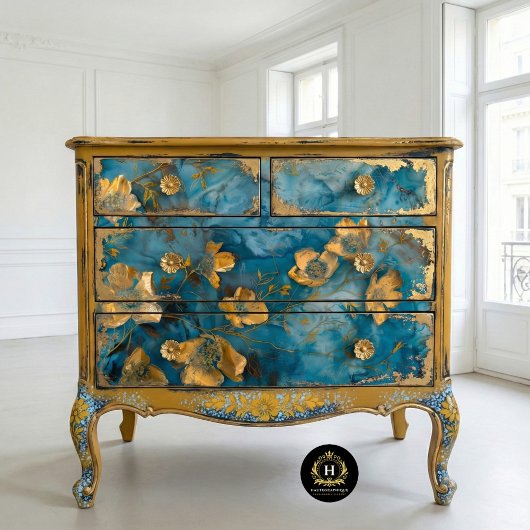 ゴールデン開花ボタニカルティッシュペーパー 薄葉紙