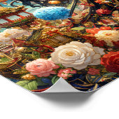 ゴールデン開花華美皇后金玉座 ポスター (角)