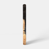 ゴールデン間抜けレトリバー写真カスタム文字 SAMSUNG GALAXYケース (左側面)