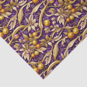 ゴールデン離れとザクロ紫 薄葉紙 (詳細)