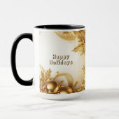 ゴールデン離れクリスマスホリデーマグ マグカップ (左)
