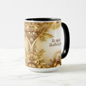 ゴールデン離れクリスマスホリデーマグ マグカップ (正面右)