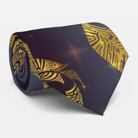 ゴールデン離れパターン ネクタイ (ロール)