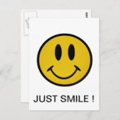 ゴールデン顔 ポストカード (正面/裏面)