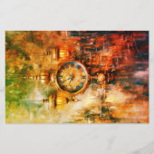 ゴールデン鮮やかクロック&ランタンCS4クラフト紙 (正面)