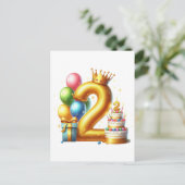 ゴールデン2歳の誕生日 シーズンポストカード (スタンド正面)