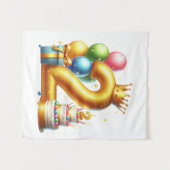 ゴールデン2歳の誕生日 タペストリー (正面(横))