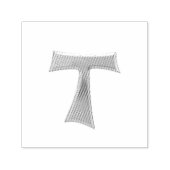 ゴールデン3-Dルックフランシスカンタウクロス セルフインキングスタンプ (デザイン)