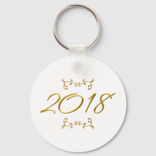 ゴールデン3-Dルック2018 キーホルダー (正面)