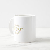 ゴールデン3-Dルック2018 コーヒーマグカップ (正面左)