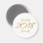 ゴールデン3-Dルック2018 マグネット (正面/裏面)