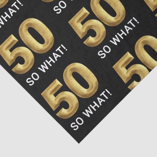 ゴールデン50だってばよ!おもしろい誕生日パーティー 薄葉紙 (詳細)