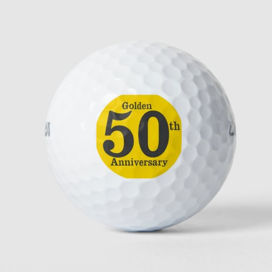 ゴールデン50周年記念ゴルフボール ゴルフボール (正面)