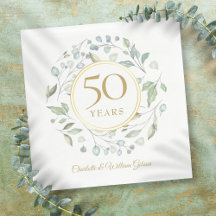 ゴールデン50周年記念結婚式ローレルグリーン