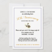 ゴールデン・アニバーサリー・カードシャワー フォト付 招待状 (裏面)