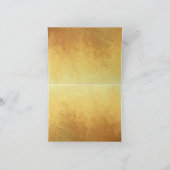 ゴールデン・アニバーサリー　感謝のカード サンキューカード (内部)