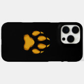 ゴールデン・アライグマの足あと iPhone 16 Pro Max カー Case-Mate iPhoneケース (裏面 (横))