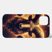 ゴールデン・アリーズ・ゾディアック・シンボル Case-Mate iPhoneケース (裏面 (横))