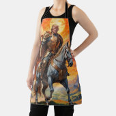 ゴールデン・アーマーの英雄的なトランプ・ウォリアー エプロン (インサイチュ)