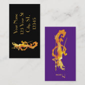 ゴールデン・ウォリアーの女神サンダー_コーブ 名刺 (正面/裏面)