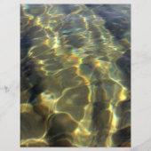 ゴールデン・ウォーターと色のスクラップブック紙 (正面)