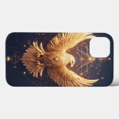 ゴールデン・オーナメント・イーグル Case-Mate iPhoneケース (裏面 (横))