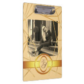 ゴールデン·ガール·ファッション·エレガントヴィンテージ クリップボード (右)