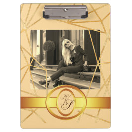 ゴールデン·ガール·ファッション·エレガントヴィンテージ クリップボード