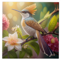 ゴールデン・クレステッド・ハニーイーターの幻想の鳥