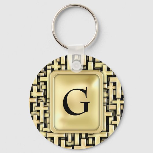 ゴールデン・クロス キーホルダー (正面)