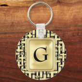 ゴールデン・クロス キーホルダー (正面)