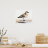 ゴールデン・クローバー・バードアートプリントポスター ポスター (キッチン)