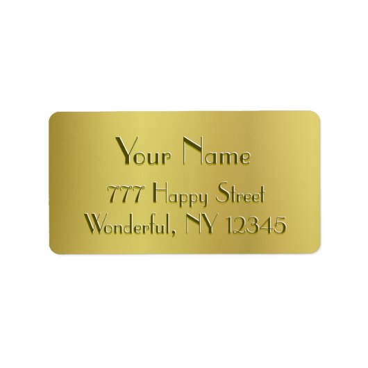 ゴールデン・グロー ラベル (正面)