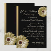 ゴールデン ゲルバ ダイジー 50周年記念 招待状 (正面/裏面)