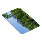 ゴールデン・ゲートの森の上のソロジン山頂 マグネット (右側)